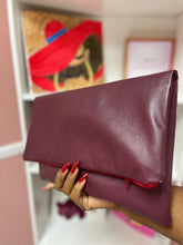 Load image into Gallery viewer, Berry Wine Clutch PreOrder Only
